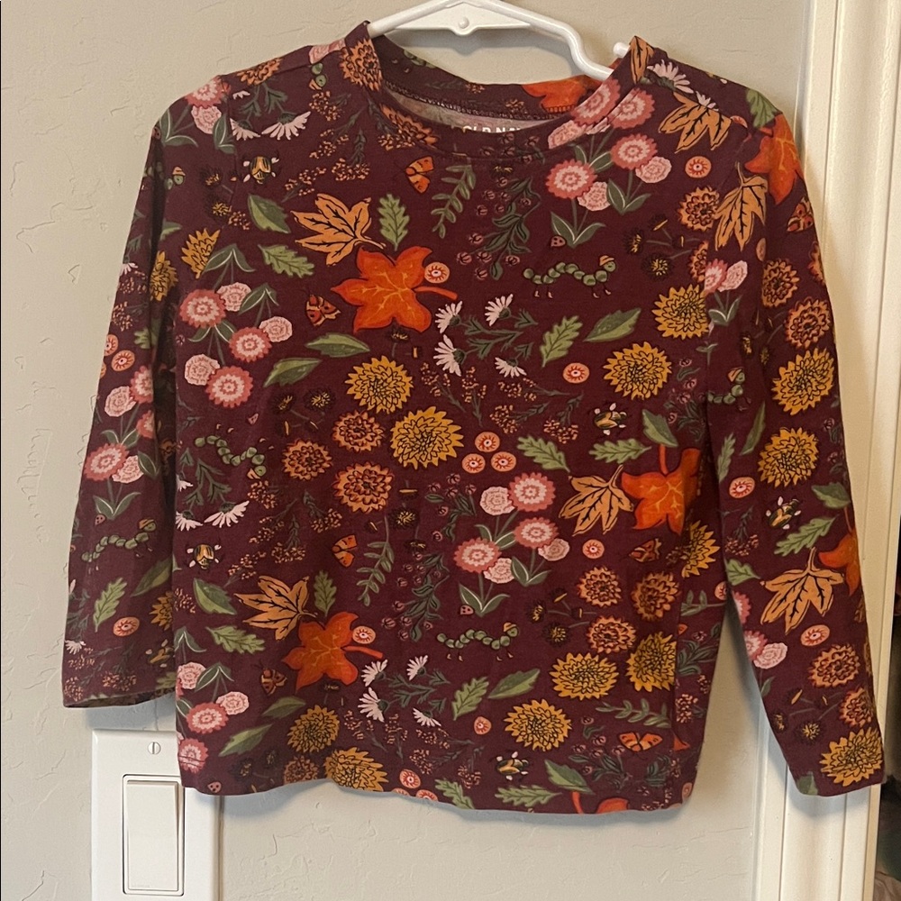Floral Long Sleeve Top